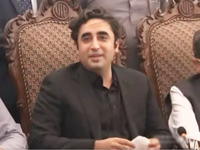 bilawal bhutto zardari addresses a news conference in charsadda on sunday screengrab bilawal bhutto zardari addresses a news conference in charsadda on sunday screengrab