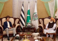 ppp chairman bilawal bhutto zardari meets jui f chief maulana fazlur rehman to discuss national political issues in islamabad on tuesday photo x ppp