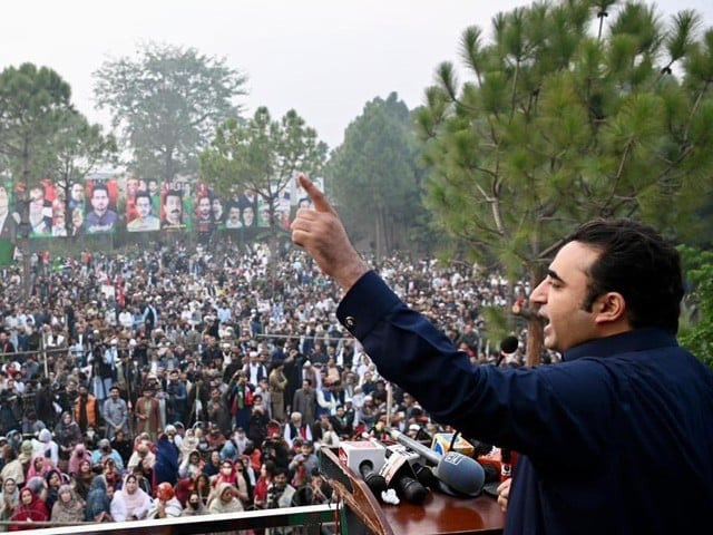 ppp chairman bilawal bhutto zardari addresses to workers convention in peshawar on november 18 2023 saturday photo ppp s x handle ppp chairman bilawal bhutto zardari addresses to workers convention in peshawar on november 18 2023 saturday photo ppp s x handle