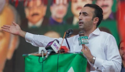 pakistan peoples party chairman bilawal bhutto zardari addresses a public rally in dadyal mirpur district on friday photo x ppp