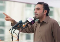 ppp chairman bilawal bhutto zardari addresses an election rally in mirpur azad jammu and kashmir on wednesday ahead of the first phase of the ajk legislative assembly elections photo x ppp chairman bilawal bhutto zardari addresses an election rally in mirpur azad jammu and kashmir on wednesday ahead of the first phase of the ajk legislative assembly elections photo x