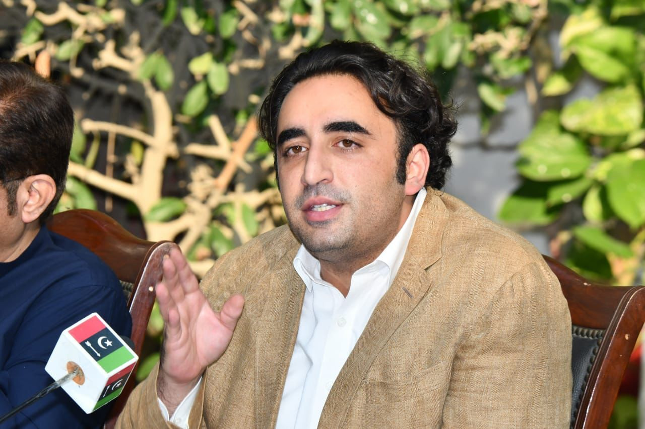 chairman pakistan people s party ppp bilawal bhutto photo file