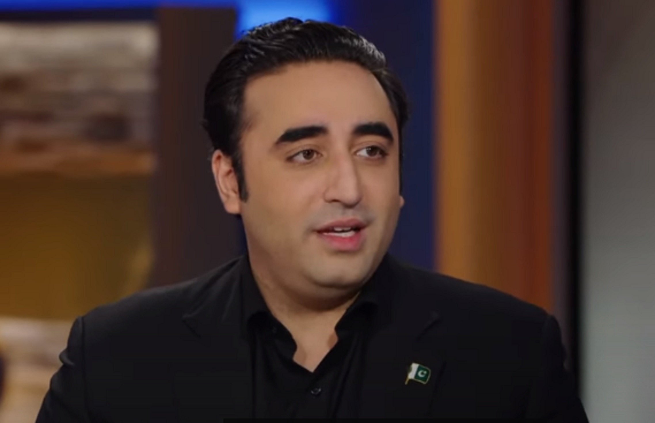 foreign minister of pakistan bilawal bhutto zardari s interview on the daily show with kal penn photo screengrab