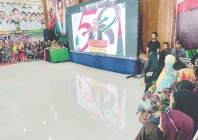 ppp chairman bilawal bhutto zardari addresses a public gathering in sukkur via a video link photo ppi