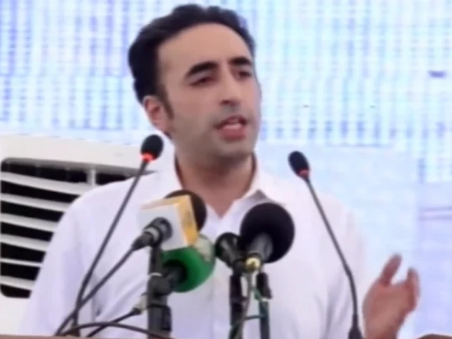 chairman of the pakistan people s party bilawal bhutto zardari addresses the inauguration ceremony of shahrah e bhutto in karachi on friday screengrab chairman of the pakistan people s party bilawal bhutto zardari addresses the inauguration ceremony of shahrah e bhutto in karachi on friday screengrab
