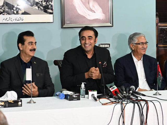 ppp chairman bilawal bhutto zardari addressing media in islamabad photo ppp media cell ppp chairman bilawal bhutto zardari addressing media in islamabad photo ppp media cell