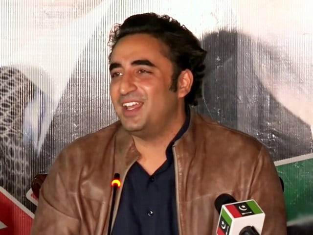 ppp chairman bilawal bhutto zardari addressing media in islamabad screengrab ppp chairman bilawal bhutto zardari addressing media in islamabad screengrab
