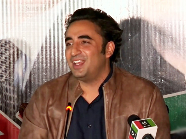 ppp chairman bilawal bhutto zardari addressing media in islamabad screengrab