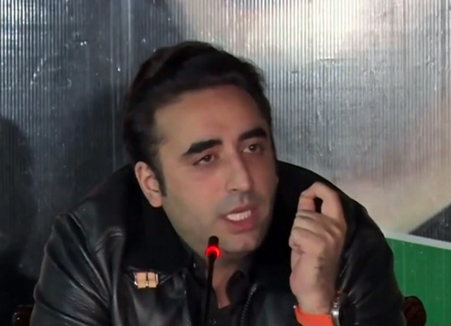 foreign minister bilawal bhutto zardari addressing a press conference in islamabad screengrab