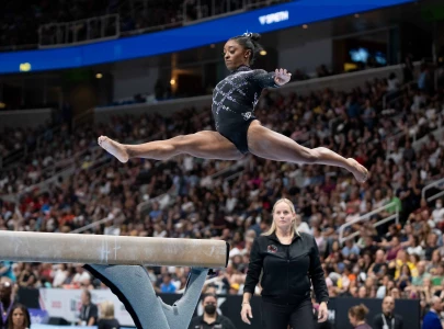 biles in complete control at worlds biles in complete control at worlds