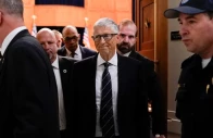 bill gates departs following a closed door interview before the house oversight committee investigating late financier and sex offender jeffrey epstein on capitol hill in washington dc us june 10 2026 reuters