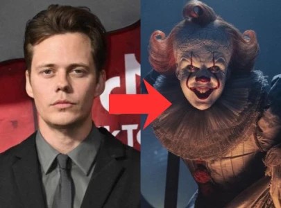 how bill skarsg rd became pennywise again for it welcome to derry