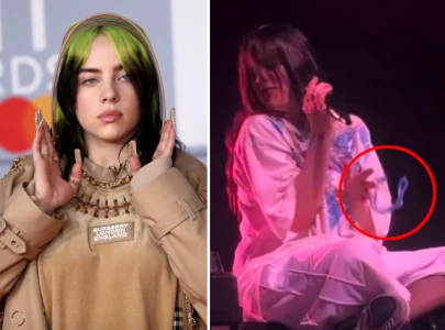 billie eilish hit in the face by object thrown from the crowd during arizona concert billie eilish hit in the face by object thrown from the crowd during arizona concert