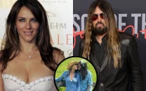 is elizabeth hurley dating billy ray cyrus easter photo stuns fans