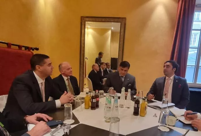 fm bilawal meets the international crisis group president and ceo comfort ero on the sidelines of the conference photo app fm bilawal meets the international crisis group president and ceo comfort ero on the sidelines of the conference photo app