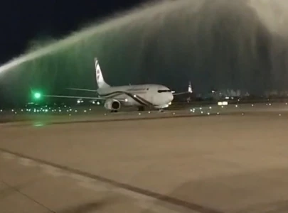biman airlines plane lands in pakistan after karachi dhaka flights resume following 14 year hiatus biman airlines plane lands in pakistan after karachi dhaka flights resume following 14 year hiatus