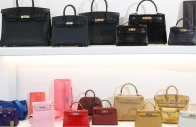 birkin bags are displayed at lilac blue a knightsbridge private hermes resale boutique in london britain october 19 2026 photo reuters