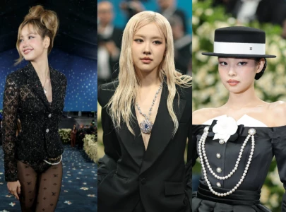 blackpink s jennie ros and lisa attend met gala 2025 in tailored fashion tribute