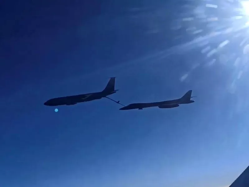 russia scrambles fighter jets to escort us strategic bombers over black sea russia scrambles fighter jets to escort us strategic bombers over black sea