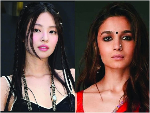 jennie is a blackpink member alia bhatt starred as rani photo file