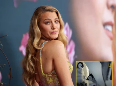 blake lively s penguin doc hits nat geo with mommy and me charm