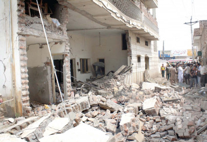 police targeted second time in 24 hours