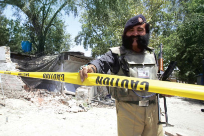 two police officials killed in nowshera blast