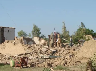 bomb blast destroys anp district president s community hall in tirah valley