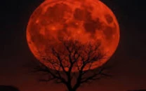 blood moon to grace the sky as year s first total lunar eclipse occurs today blood moon to grace the sky as year s first total lunar eclipse occurs today