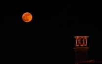 rare blue moon lights up skies across pakistan as clear weather aids viewing rare blue moon lights up skies across pakistan as clear weather aids viewing