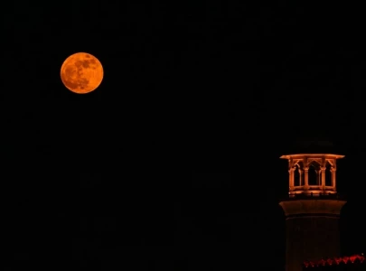 rare blue moon lights up skies across pakistan as clear weather aids viewing rare blue moon lights up skies across pakistan as clear weather aids viewing