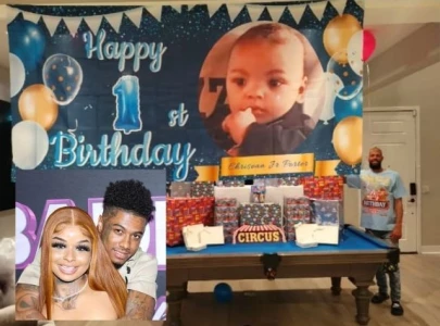 blueface s father throws birthday party for chrisean jr as parents remain behind bars blueface s father throws birthday party for chrisean jr as parents remain behind bars