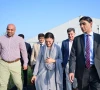 provincial minister for school and higher education rana sikandar hayat l punajb senior minister marriyum aurangzeb c and bnu vice chancellor dr moeed yusuf photo x