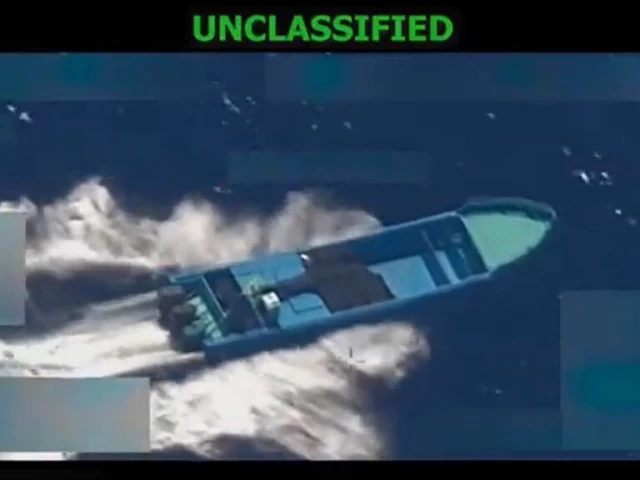 Three dead in US strike on boat in Caribbean Three dead in US strike on boat in Caribbean