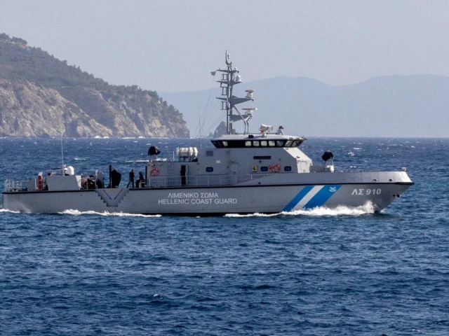 a hellenic coast guard vessel conducts search and rescue sar operation in search of the migrants missing following a shipwreck off lesbos island greece october 27 2025 photo reuters a hellenic coast guard vessel conducts search and rescue sar operation in search of the migrants missing following a shipwreck off lesbos island greece october 27 2025 photo reuters