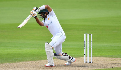 shan babar solid as rain plays spoilsport on day one shan babar solid as rain plays spoilsport on day one