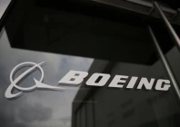the boeing logo on the doors to the boeing factory in renton washington u s april 15 2026 photo reuters