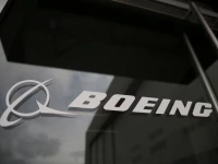 the boeing logo on the doors to the boeing factory in renton washington u s april 15 2026 photo reuters
