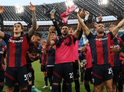 bologna on brink of champions league with napoli win bologna on brink of champions league with napoli win