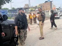 two security personnel injured as suicide attack foiled in bannu