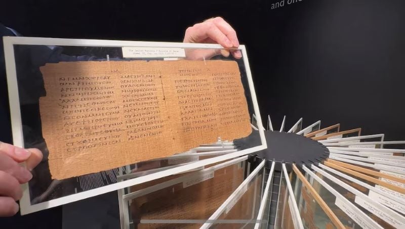 the crosby schoyen codex is one of the earliest books in existence sold in 3 million photo afp