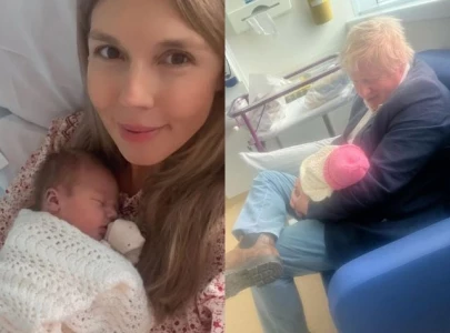 ex uk pm boris johnson welcomes final gang member with wife carrie baby daughter poppy