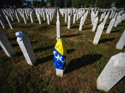 bosnia commemorates 30th anniversary of srebrenica genocide