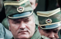 bosnian serb general ratko mladic leaves a meeting at the airport in sarajevo bosnia and herzegovina april 13 1993 photo reuters file