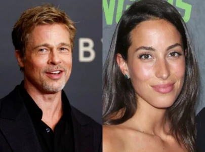 brad pitt and ines de ramon enjoy nyc date night with bradley cooper and gigi hadid