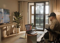 a patient involved in a bci clinical trial plays a racing game at his home in shanghai photo china daily