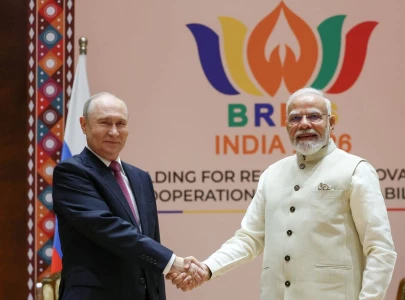 modi putin agree to strengthen india russia partnership on eve of brics summit