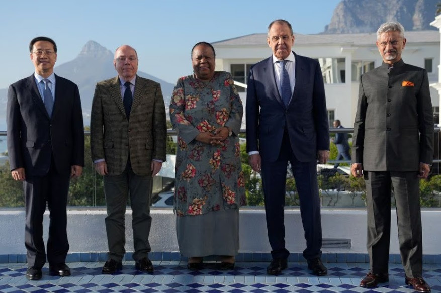 Photo of BRICS ministers put on show of strength as Putin arrest warrant looms large