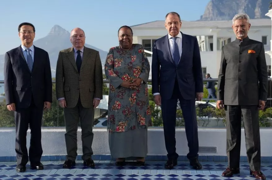 brics ministers put on show of strength as putin arrest warrant looms large brics ministers put on show of strength as putin arrest warrant looms large