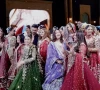 bridal fashion show draws star studded crowd in karachi bridal fashion show draws star studded crowd in karachi
